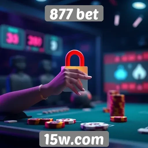 Recursos de segurança do site 877 bet